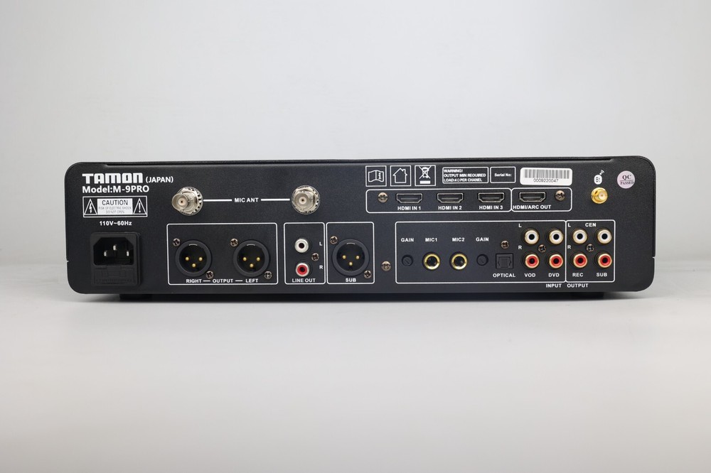 Tamon M-9 Pro Touch Screen Karaoke Processor (110 Voltage)