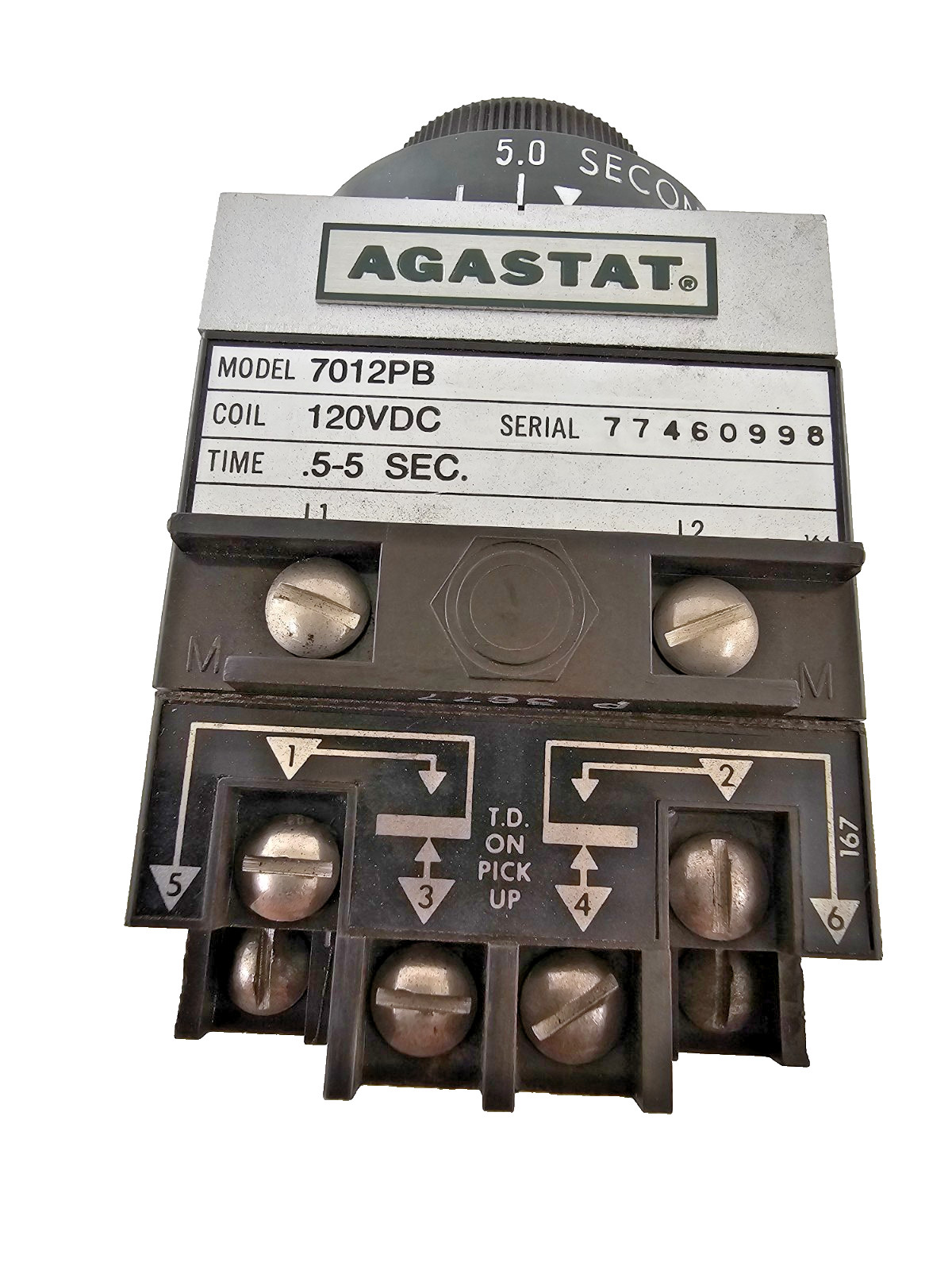 7012PB AGASTAT TIME DELAY RELAY
