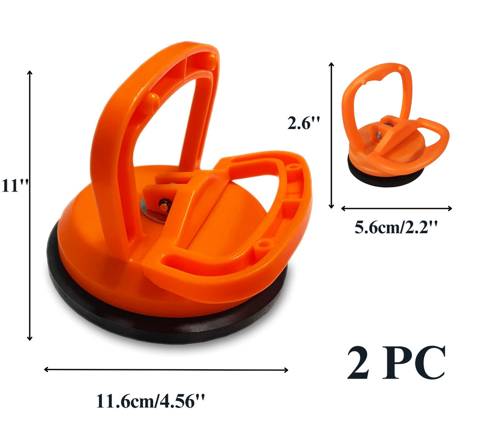 Dent Puller,2 PC, Powerful Car Dent Puller Big&Small, Sucker Suction Cup Tool