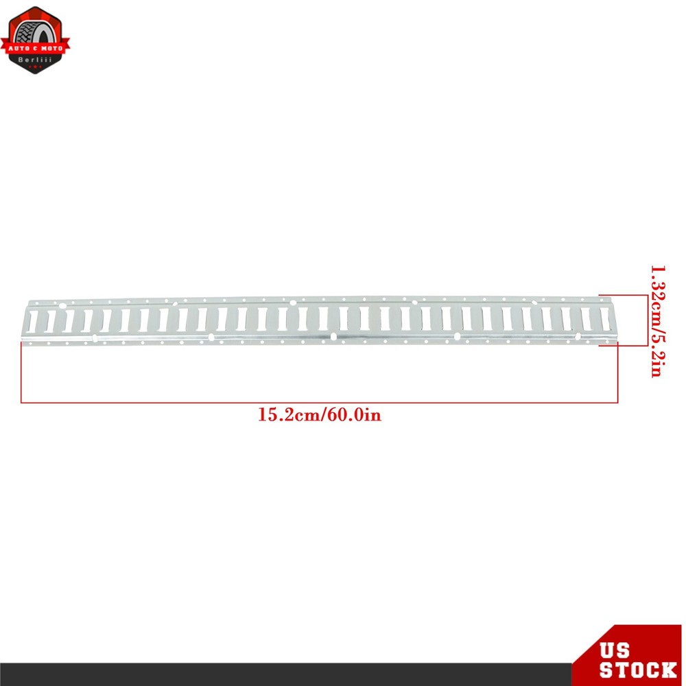 5' E Track Tie Down Enclosed Trailer 12 Pack Galvanized Secure Cargo Heavy Loads