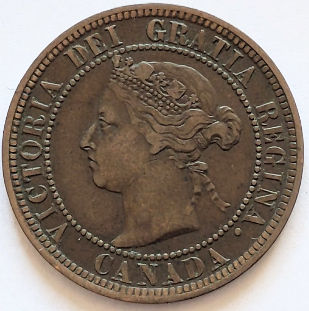 Canada 1888 Queen Victoria 1 Cent.
