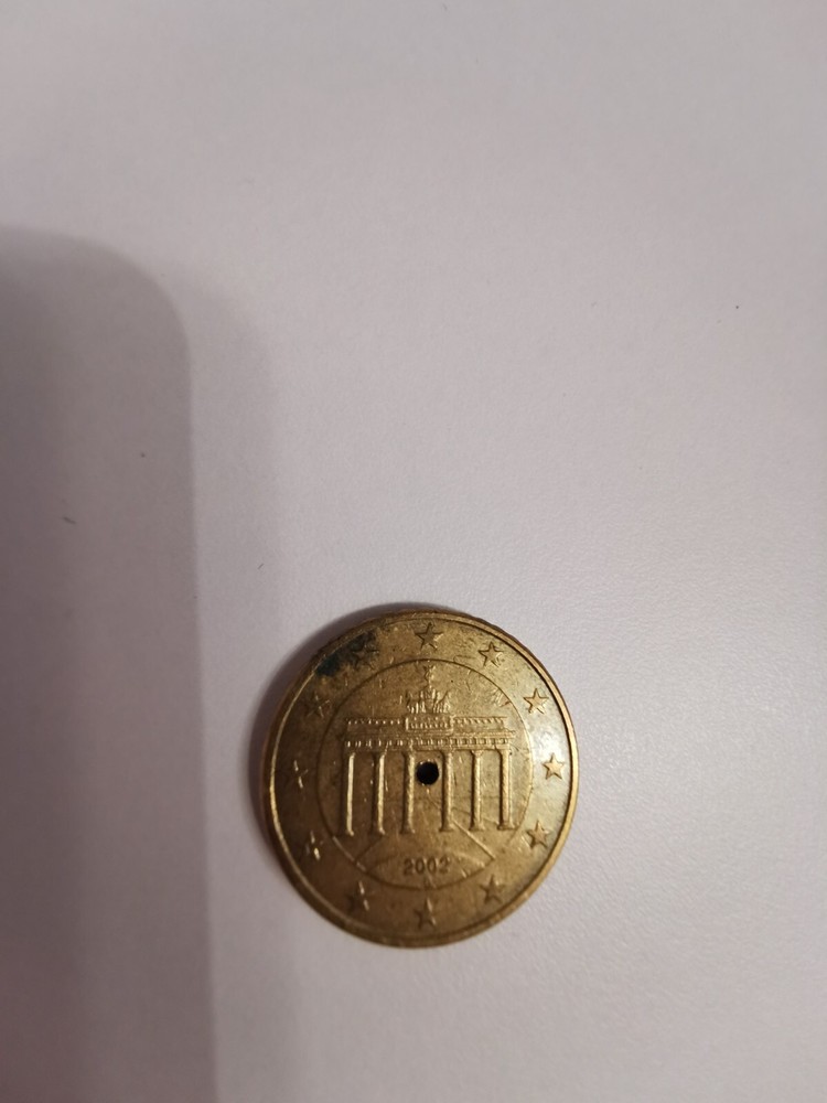 50 euro cent coin error