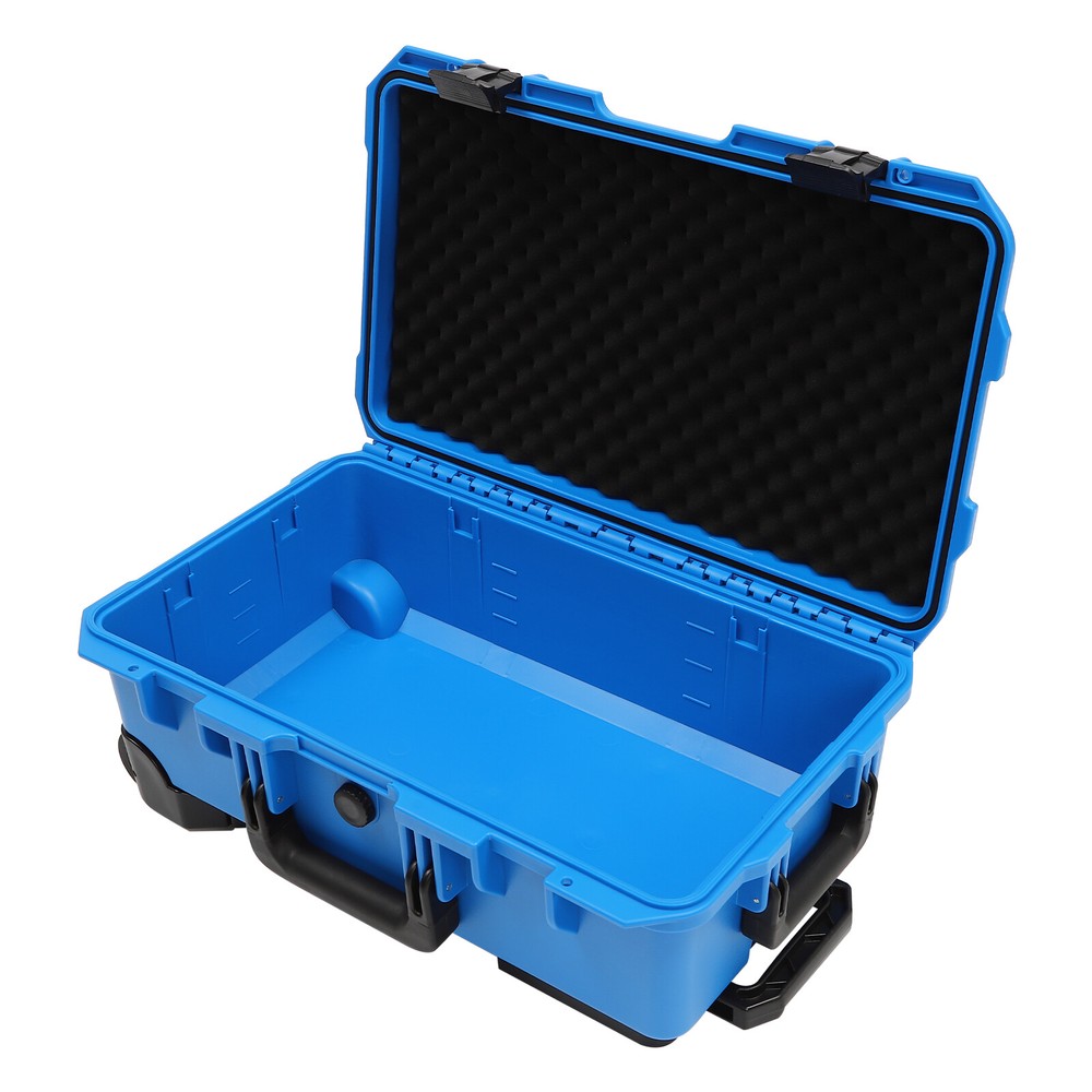 22" Camera Hard Case Protective Roller Camera Press Lock Carrying Case Dustproof