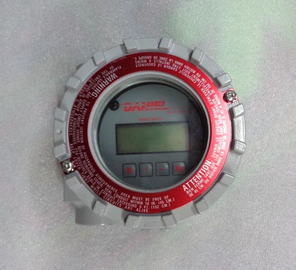 Daniel Emerson MRT97M Totalizer Flow Meter Indicator 3/4" NPT, NEW