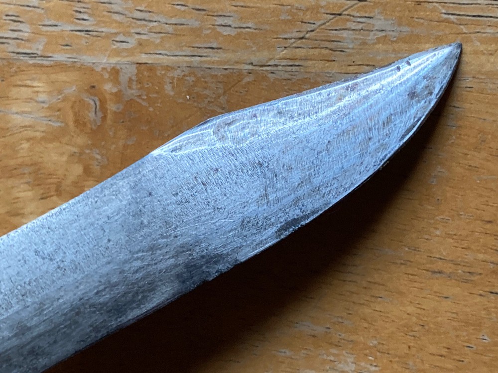WWII US theater made fighting knife , Ringo