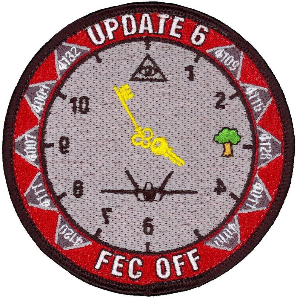 USAF 411th FLIGHT TEST SQUADRON – F-22 – UPDATE 6 PATCH