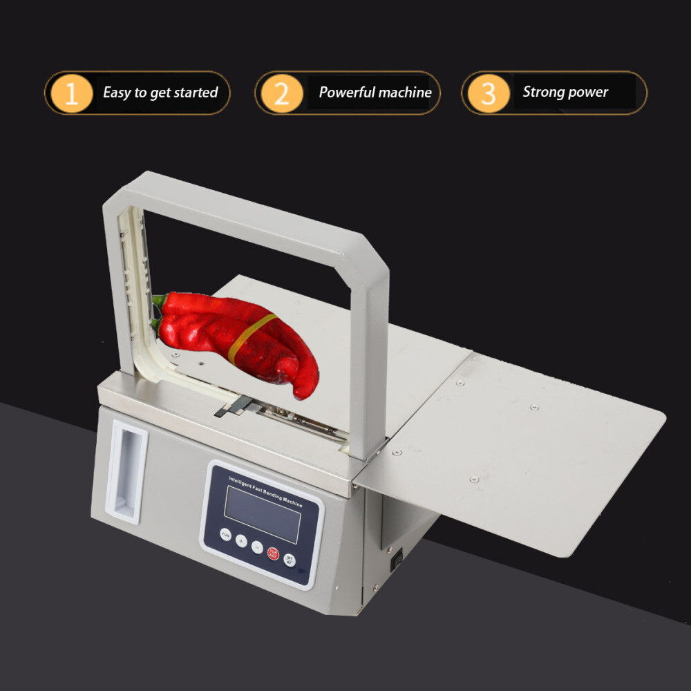 Automatic bundling machine OPP strapping machine Hot-melt Supermarket Vegetable