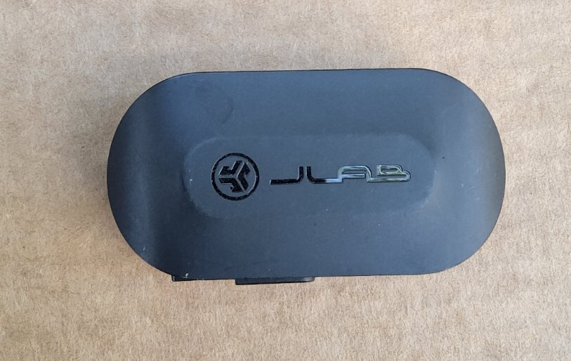 JLab JBuds GO Air True Wireless Charging Case Only - BLACK case.