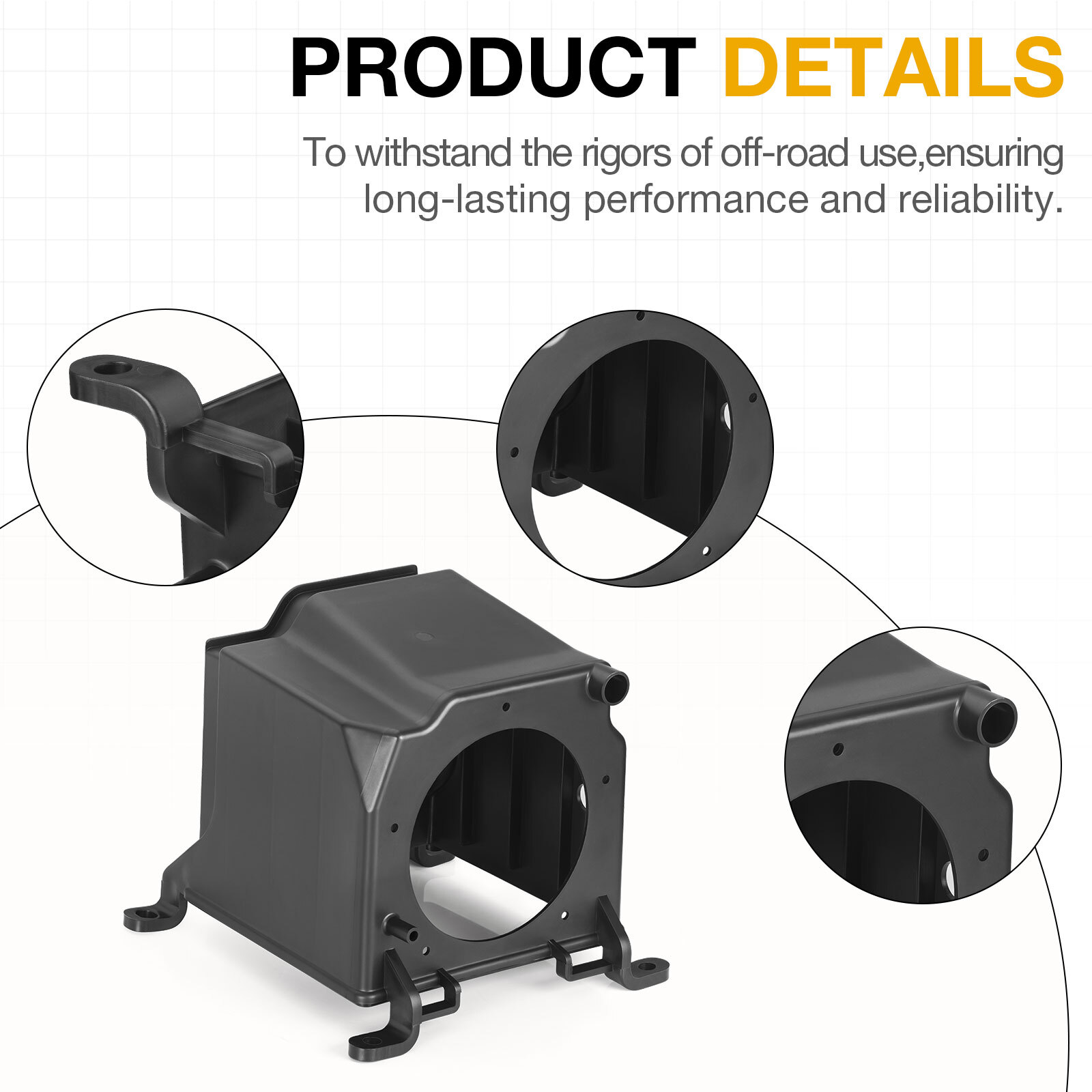 FOR YAMAHA YFZ450 YFZ 450 AIR FILTER BOX CASE HOUSING 2004-2013, 5TG-14411-00-00