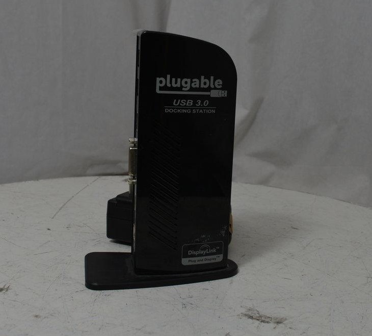 Plugable UD-3900 Laptop Docking Station Port Replicator USB 3.0