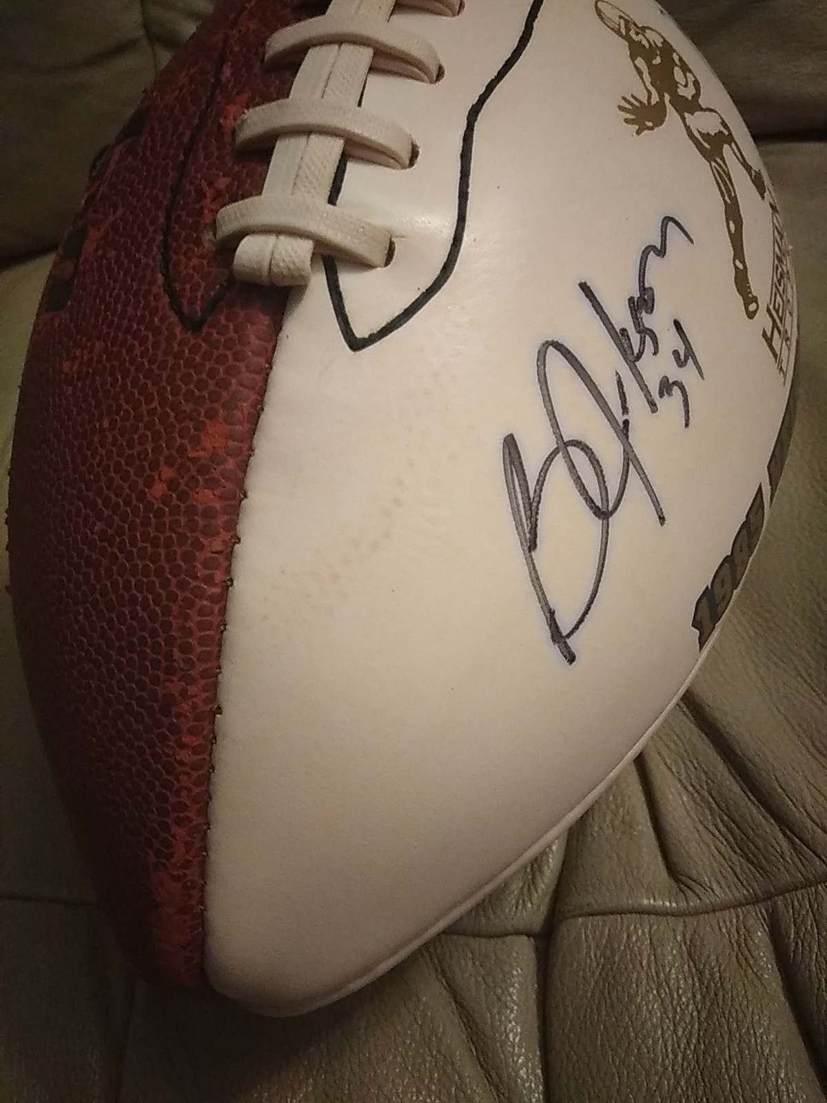 Bo Jackson Auburn Tigers Auto Limited Edition Heisman Trophy Stat Football BAS