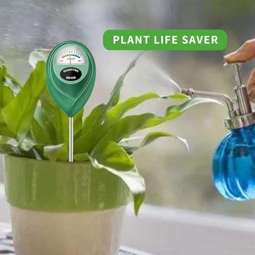 Soil Moisture Meter, 2 Pack Long Probe Soil Moisture Green-Longprobe-2Pack