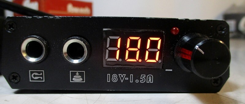 Dragonhawk LCD Portable Mini Tattoo Power Supply