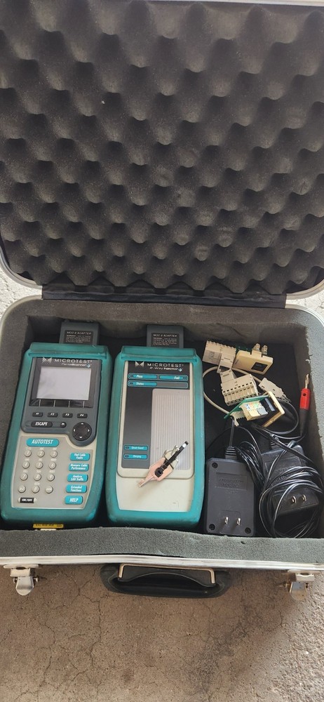 Microtest Penta Scanner And 2-way Injector With Hard Case , Cables, User Guides.