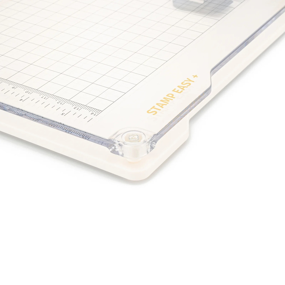 Vaessen Creative Stamp Easy Plus - Transparent Top Plate - Press Tool