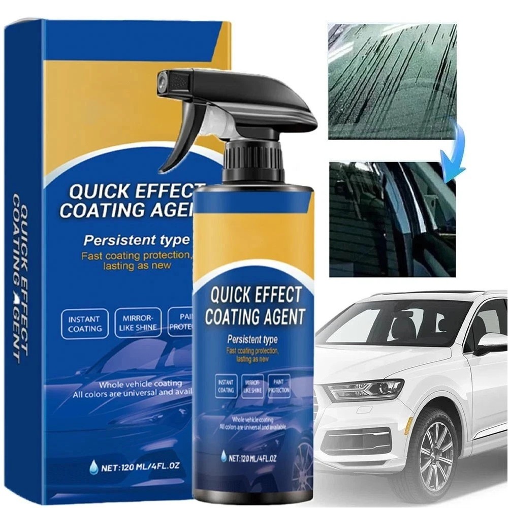 Car Coating Spray Quick Effect Coating Agent,Car Scratch Wax Polish Spray Liquid