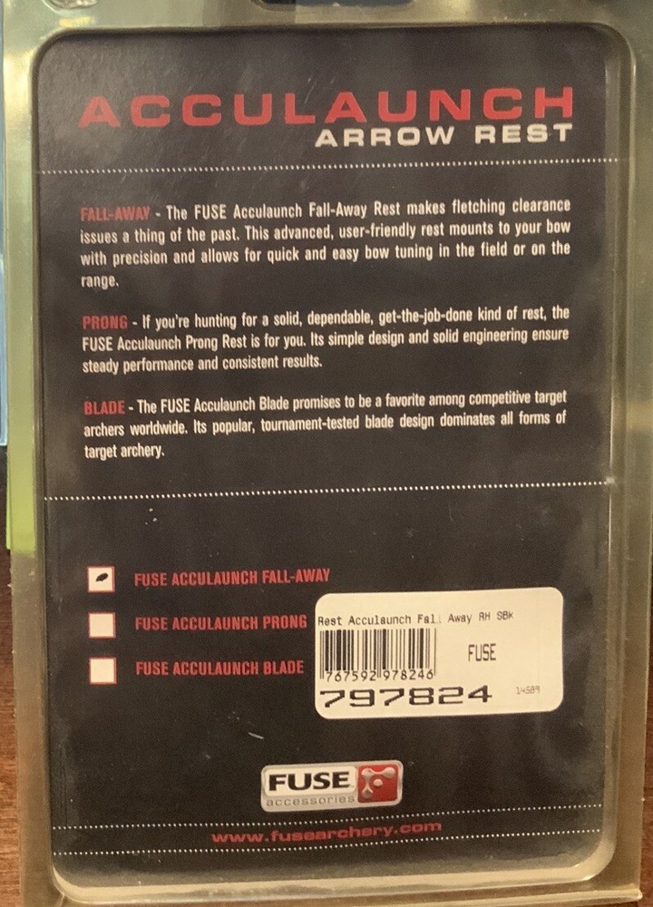 Acculaunch Arrow Rest, Left Hand