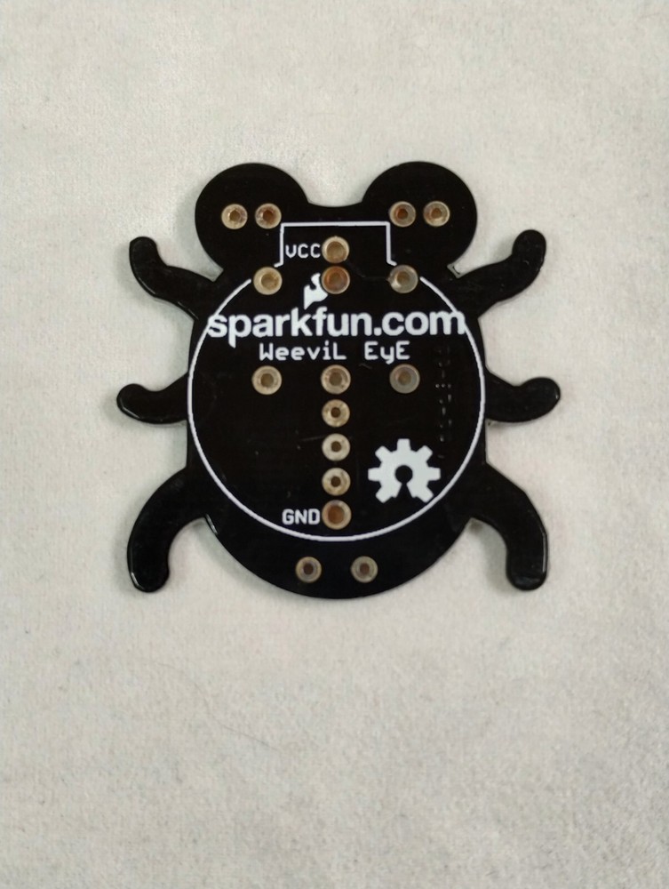 SparkFun Electronics Beginning Soldering Weevil Eye Kit 10723 Educational NOS