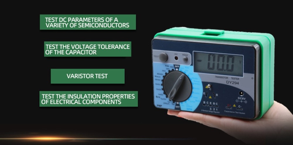 Multifunction Digital Transistor Analyzer Tester Semiconductor Diode Triod DY294