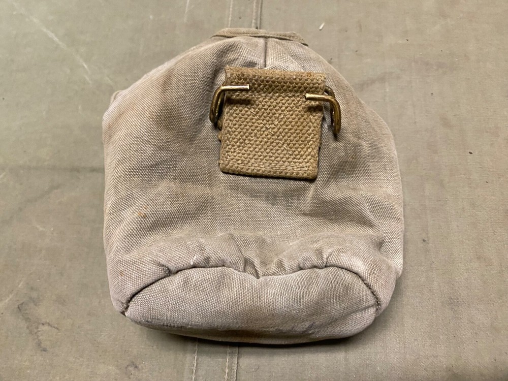 ORIGINAL WWII US ARMY INFANTRY M1942 CANTEEN COVER-OD#3