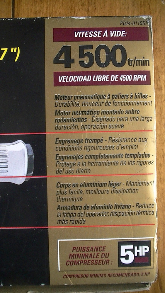 Colman Powermate Professional 7" Angle Sander