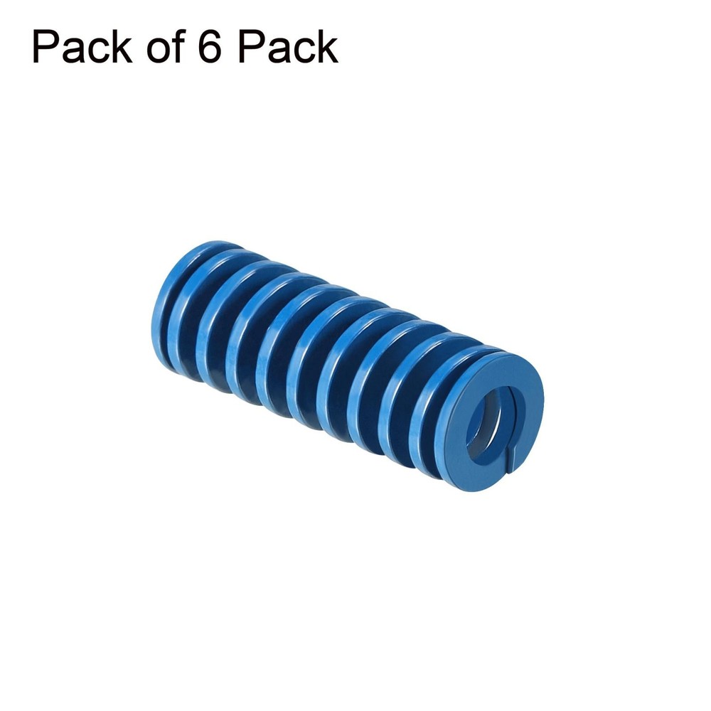3D Printer Compression Springs 8mm x 20mm Light Load Die Spring Blue 6Pack