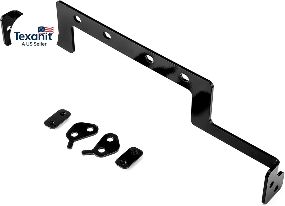 Winch Mounting Bracket Kit 13,000Lbs Front Bumper Winch Mount Plate Bracket Comp