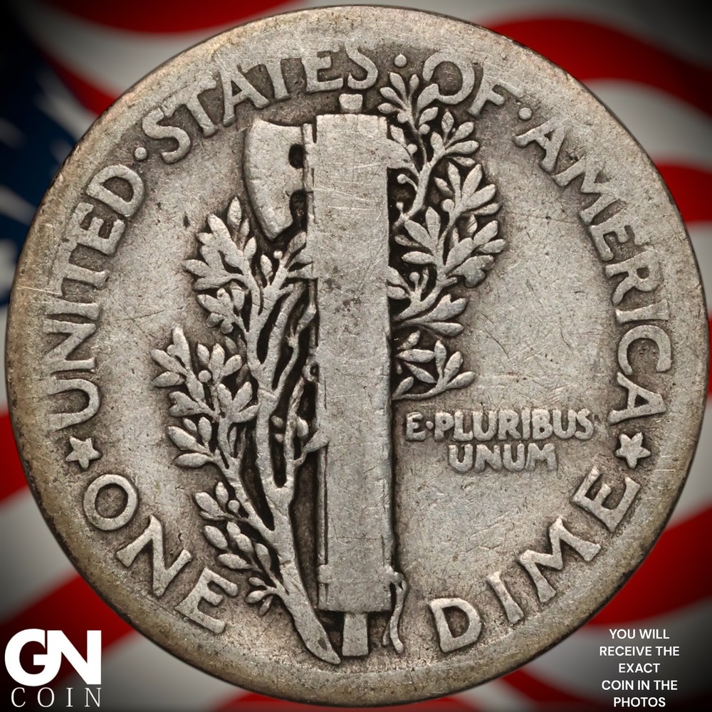 1916 P Mercury Dime B0187