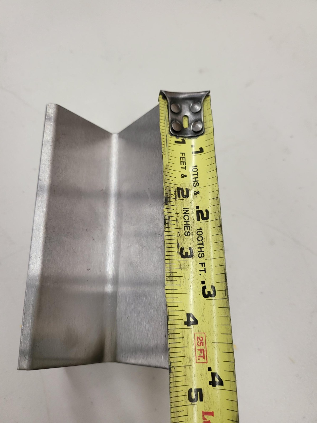 4.5" Press Brake 4-Way Die V Openings 2" 1.5" 1" & .5" V Open Free Shipping BTB2