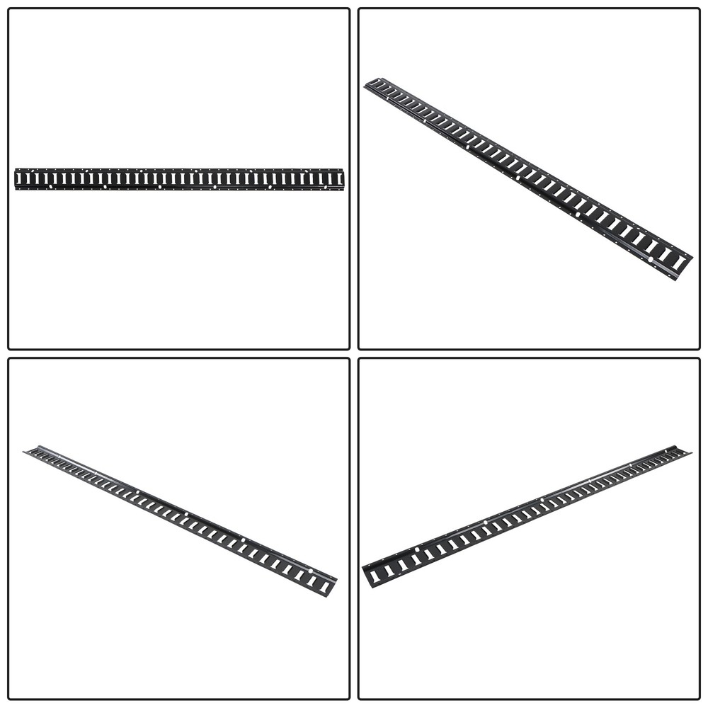 Labwork 8Pack 6' E Track Tie Down Rail Kit Powder Coat For Garages Vans Trailers