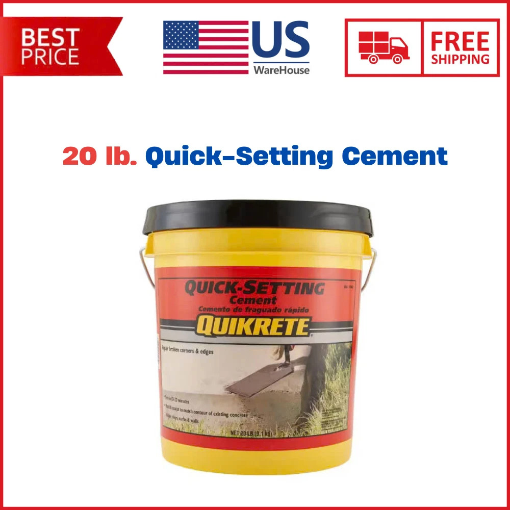 20 Lb. Quick-Setting Cement Concrete Mix