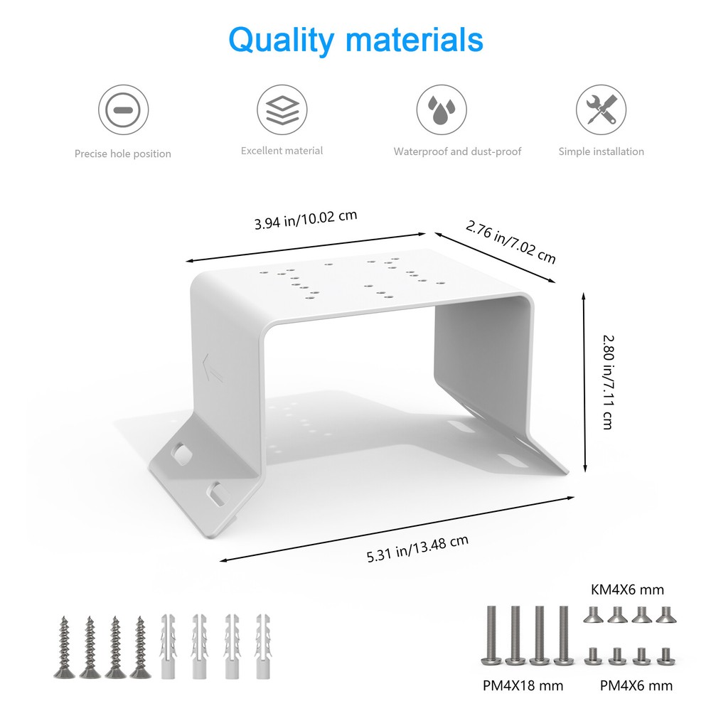 90° Corner bracket for AOSU SolarCam D1(SE/Lite/Max),ANSQUE Security (GU01/SA01)