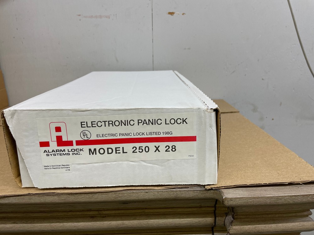 electronic panic lock 250 x 28