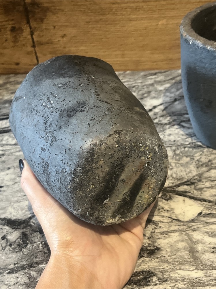 2 Vintage Foundry Smelting Pots
