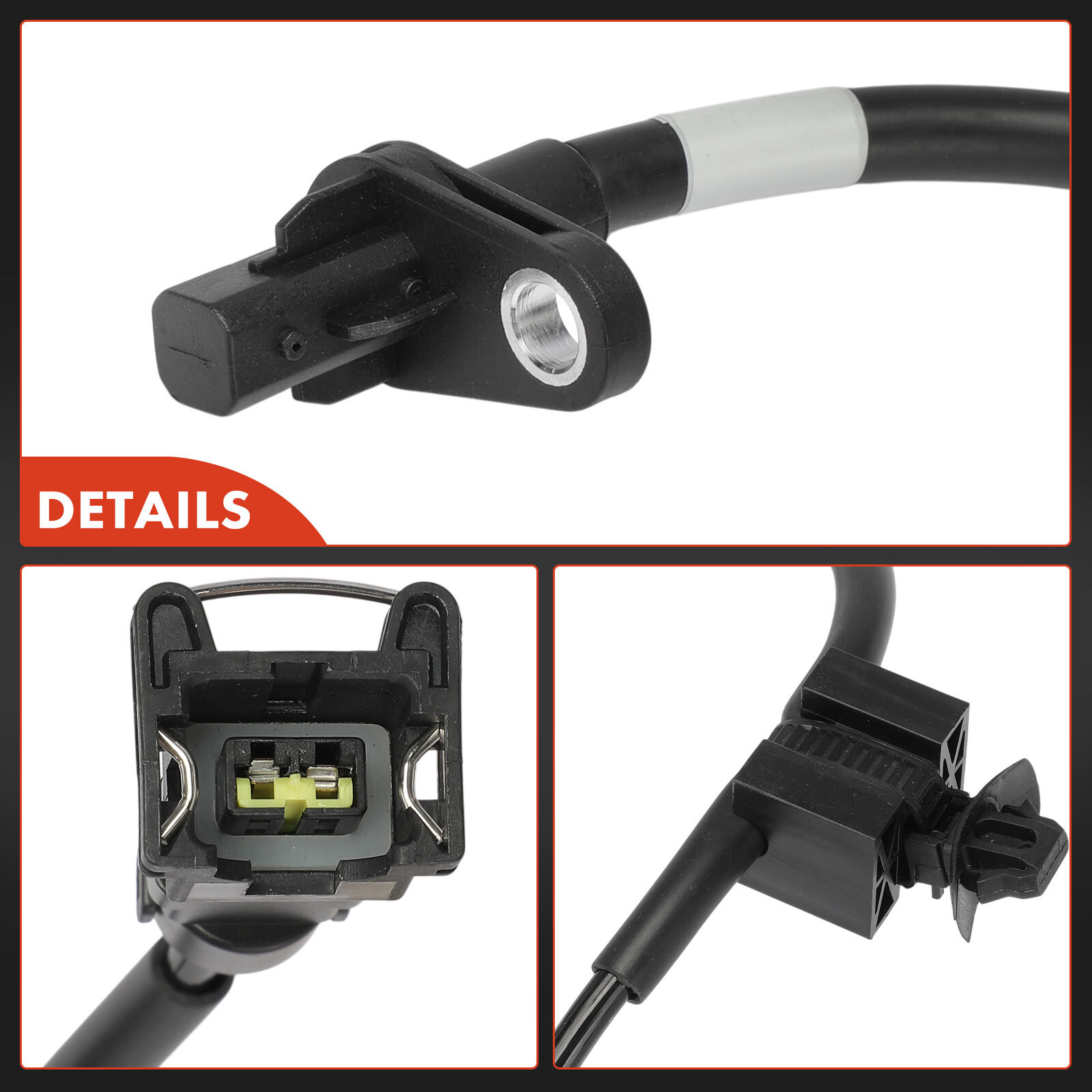 4Pcs Front & Rear ABS Wheel Speed Sensor for Kia Soul 2014-2019 Soul EV 15-19