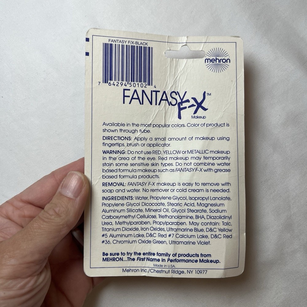 Fantasy FX Makeup Black