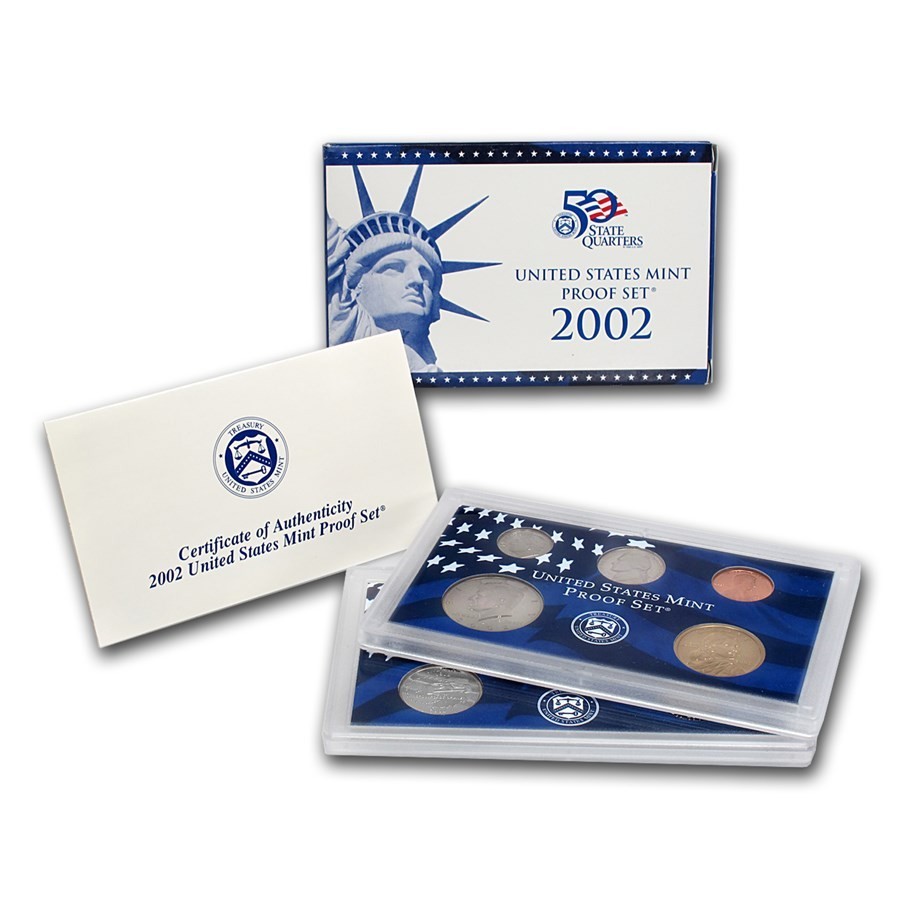**2002 US Mint Proof Set**