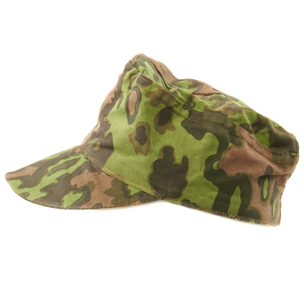 German WWII Reversible M43 Field Cap Oakleaf Pattern A Camouflage- 62cm US 7 3/4