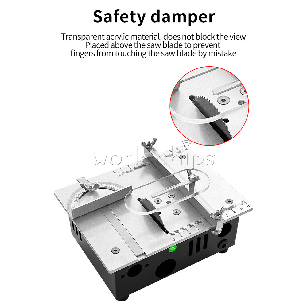DC24V Woodworking Table Saw Electric Multi-Function Precision Cutting Machine