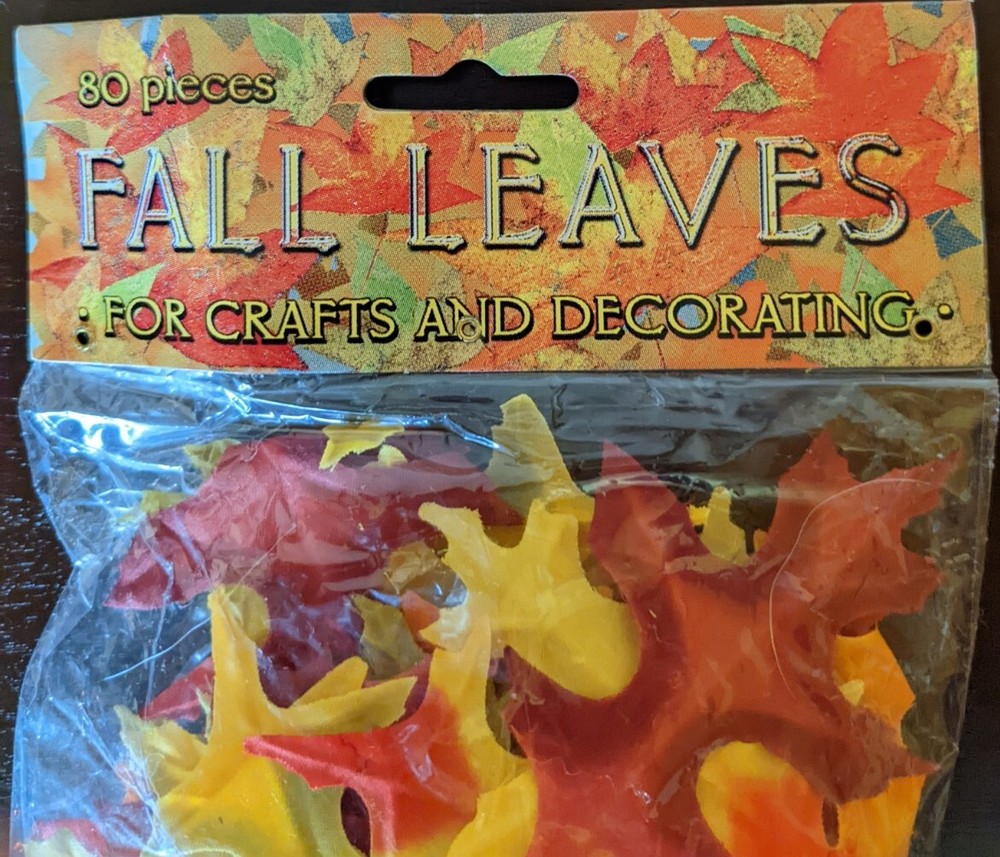 Fall Leaves 80 Piece Crafts and Decorating Kit