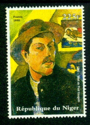 NIGER 1998 Post Impressionism ARTIST PAUL GAUGUIN Perf Single