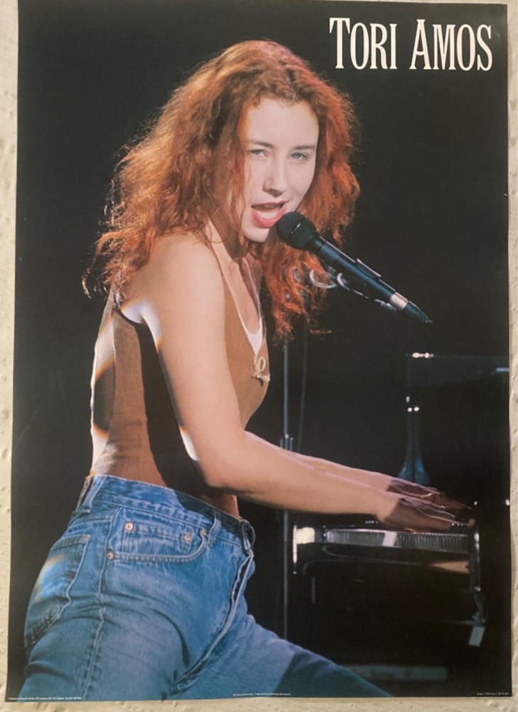 Tori Amos 1996 Poster Piano Vertical Pyramid N