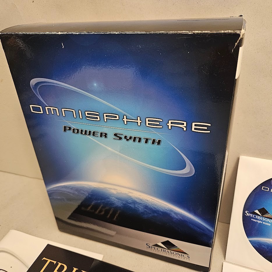 Spectrasonics Omnisphere Power Synth 1 Virtual Instruments Software PC 6 Discs