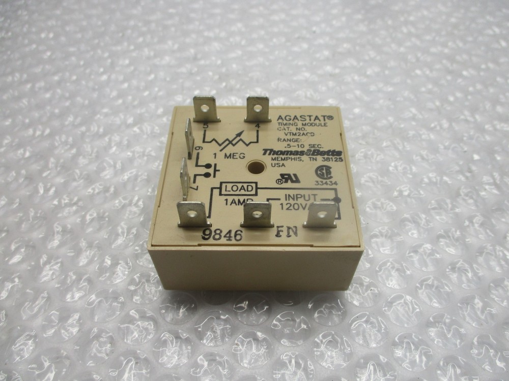 AGASTAT VTM2ACD TIMING MODULE 5-10S NSMP