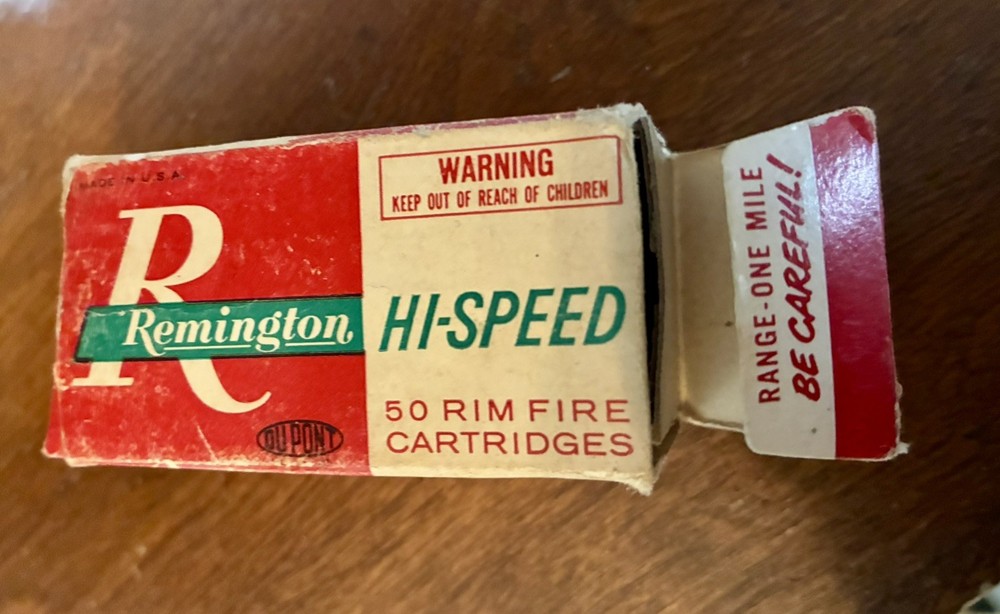 EMPTY 22 Ammo box Remington HI Speed 22 LR