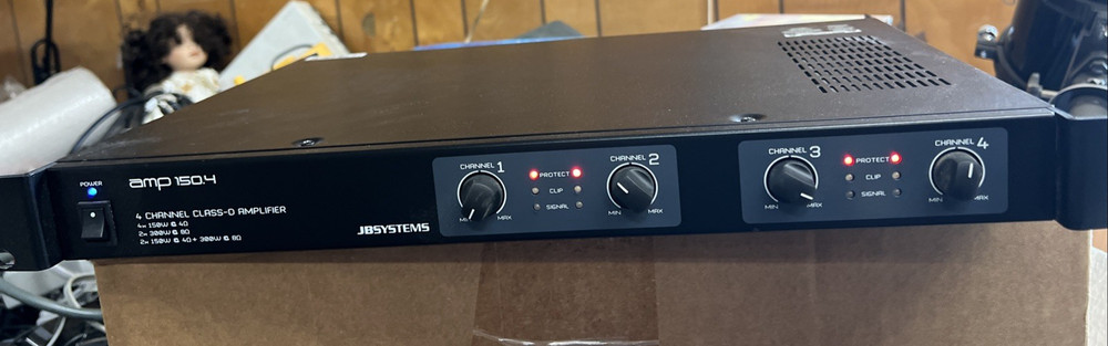 Jbsystems Amp 150.4 AMPLIFIER RARE