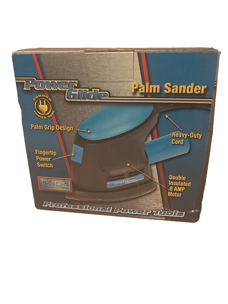 NEW in BOX Power Glide Palm Sander