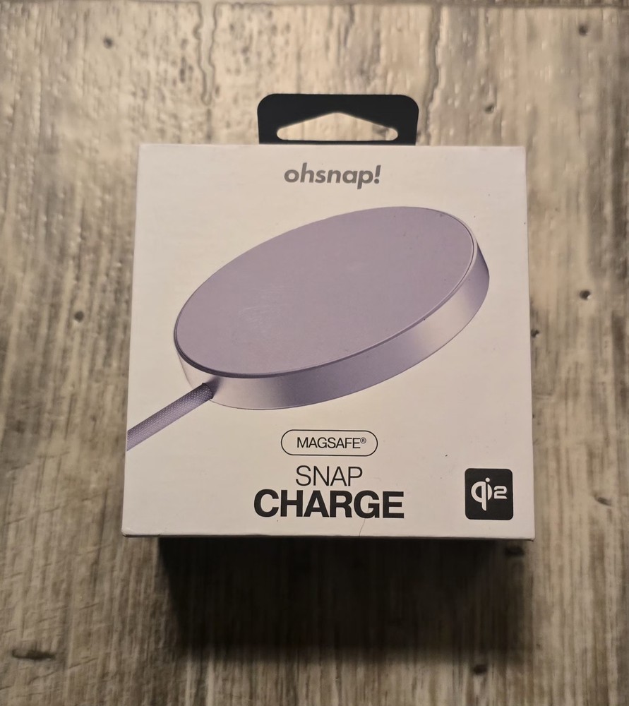 OhSnap Qi2 Wireless Magsafe Snap Charge Orchid