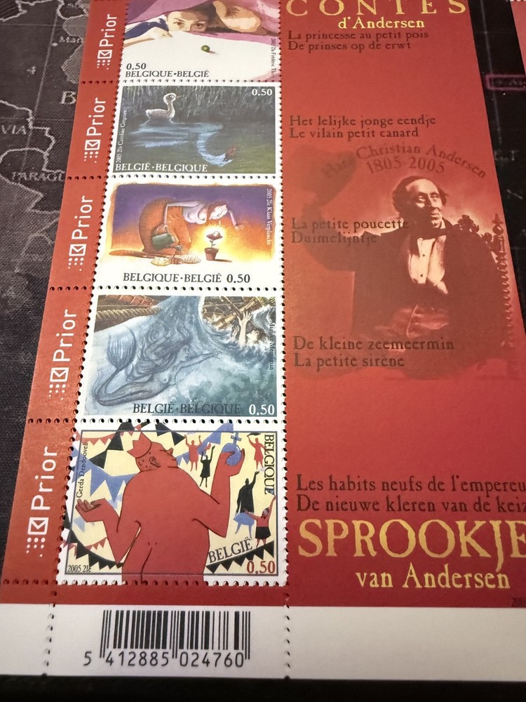 Belgium Post various mini sheets