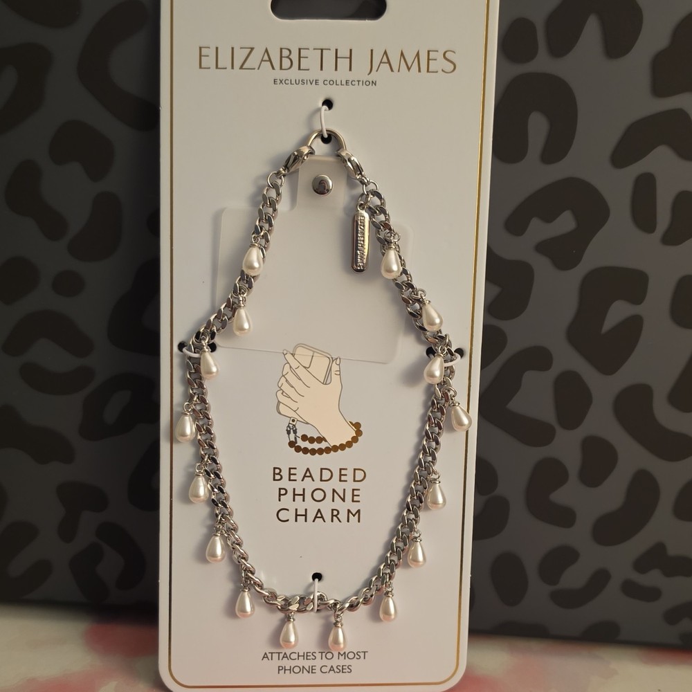 Elizabeth James Beaded Phone Charm